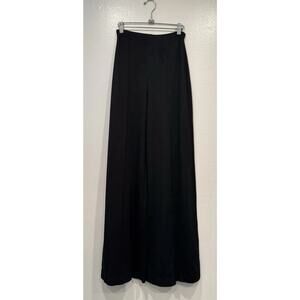 Ripley Rader Black Pointe Knit Wide Leg Pants Women’s Size 4 High Rise